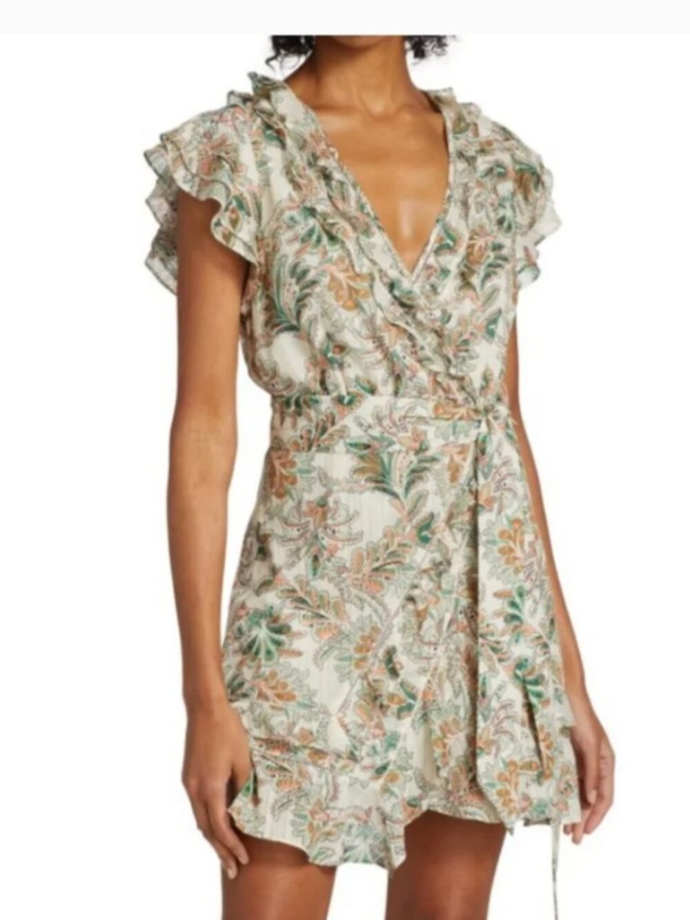 Veronica Beard Stone Paisley Itzel Floral‎ Dress
